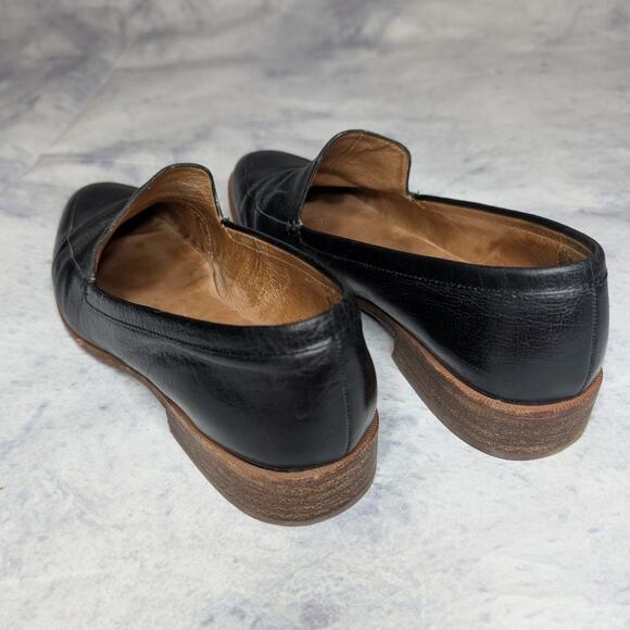 Madewell Frances Leather Slip-On Loafer in Black, Size 8.5 - Picture 9 of 11
